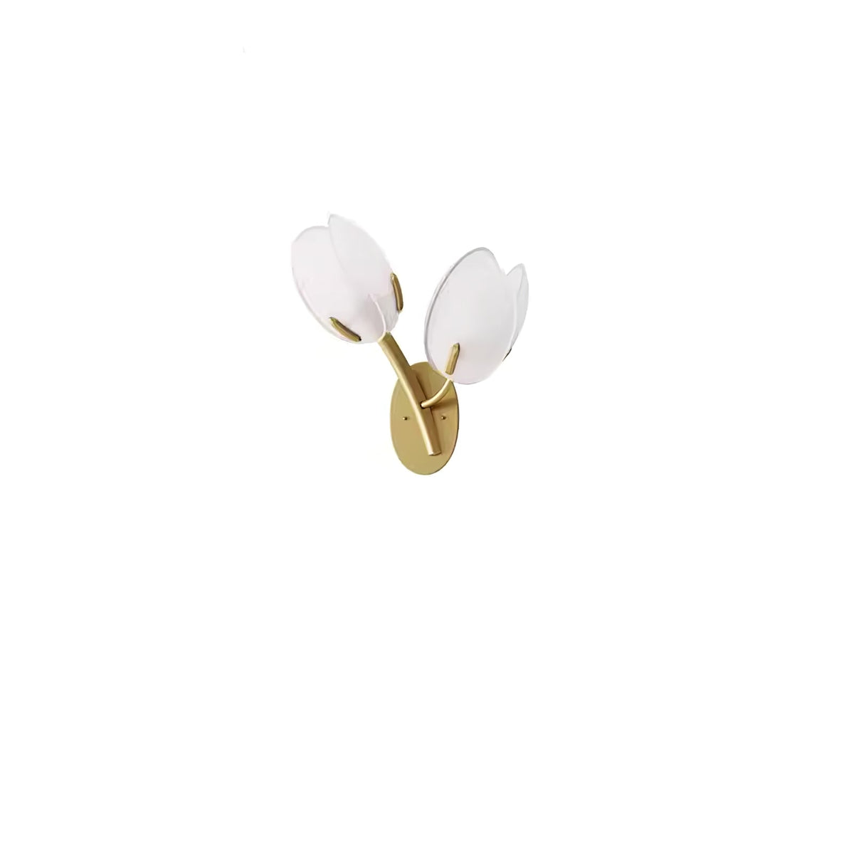 Jovell Wandleuchte skandinavisch Art Bloom Pendelleuchte aus Glas für Wohnzimmer | Cielum