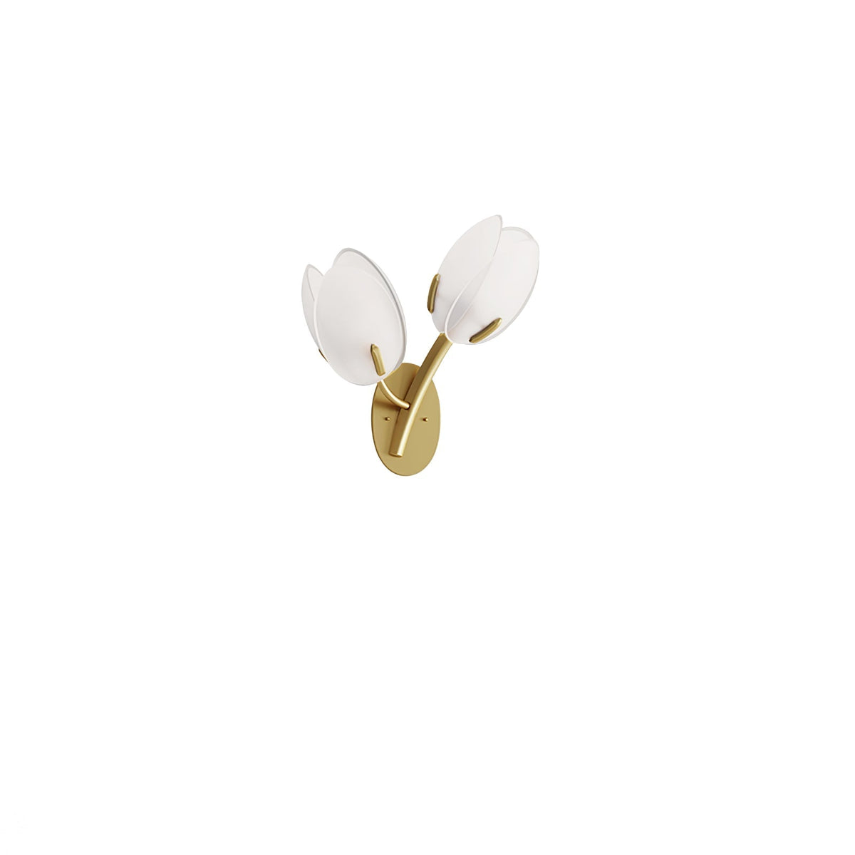Jovell Wandleuchte skandinavisch Art Bloom Pendelleuchte aus Glas für Wohnzimmer | Cielum