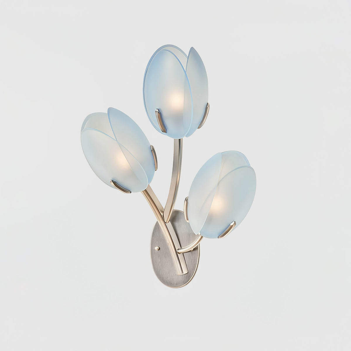 Jovell Wandleuchte skandinavisch Art Bloom Pendelleuchte aus Glas für Wohnzimmer | Cielum