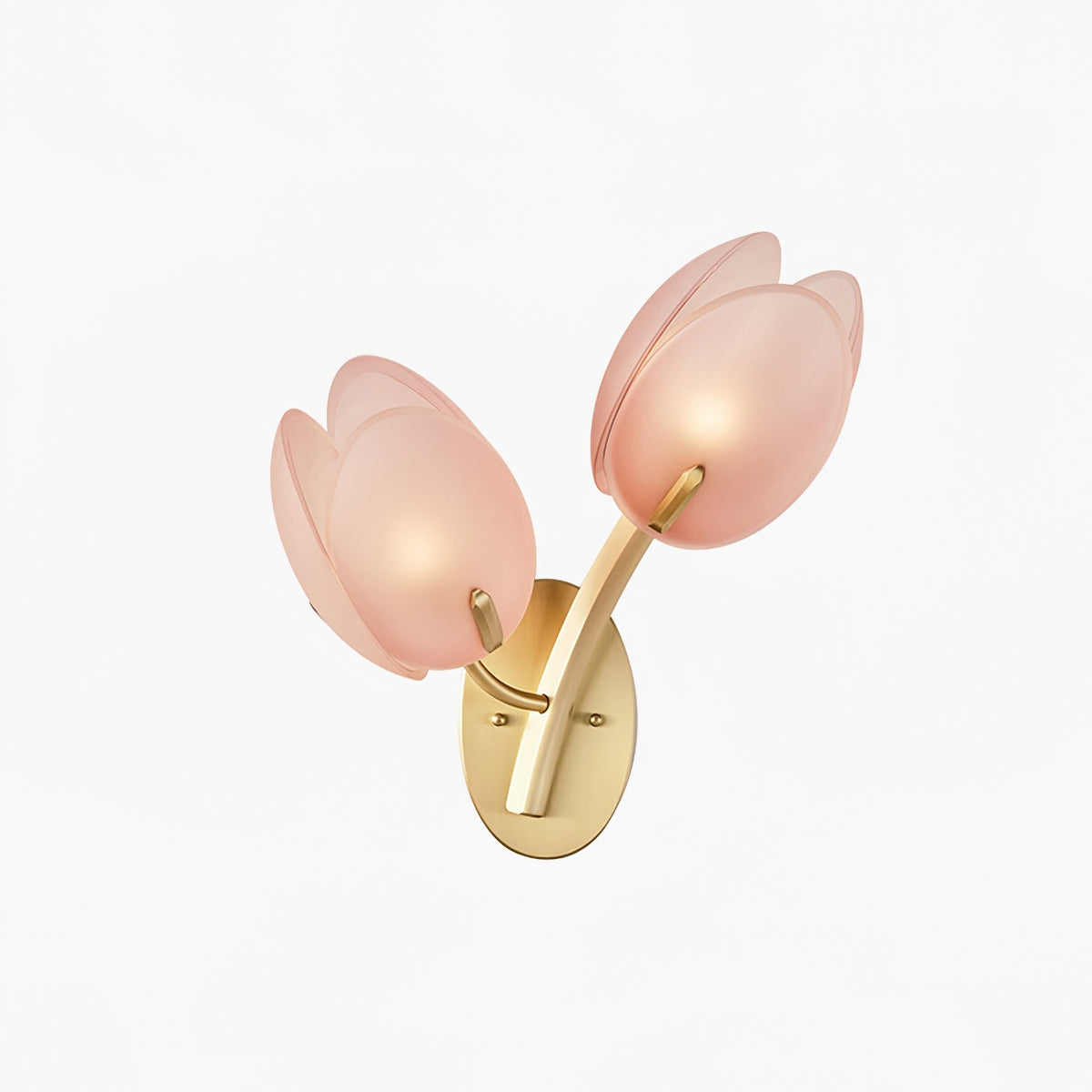 Jovell Wandleuchte skandinavisch Art Bloom Pendelleuchte aus Glas für Wohnzimmer | Cielum