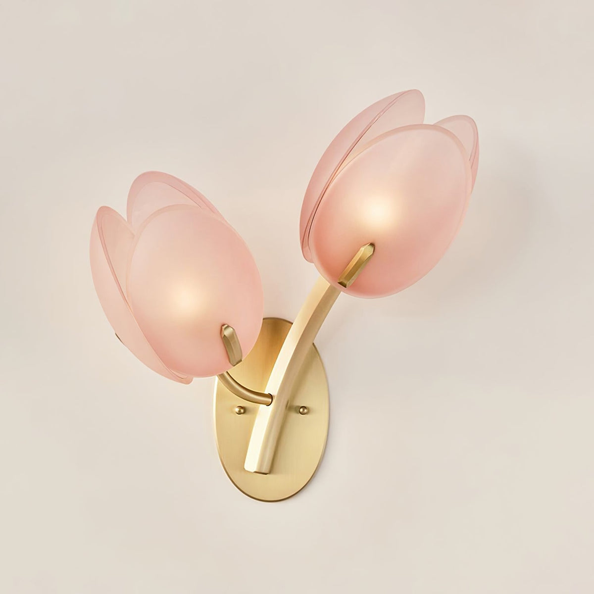 Jovell Wandleuchte skandinavisch Art Bloom Pendelleuchte aus Glas für Wohnzimmer | Cielum