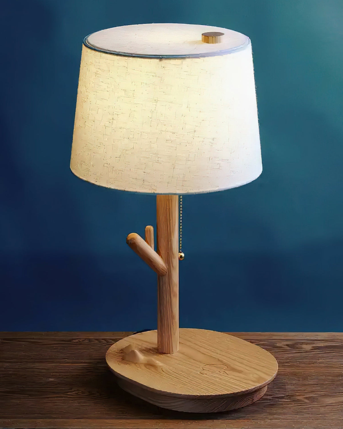 Branch Rustic Holz Tischleuchte