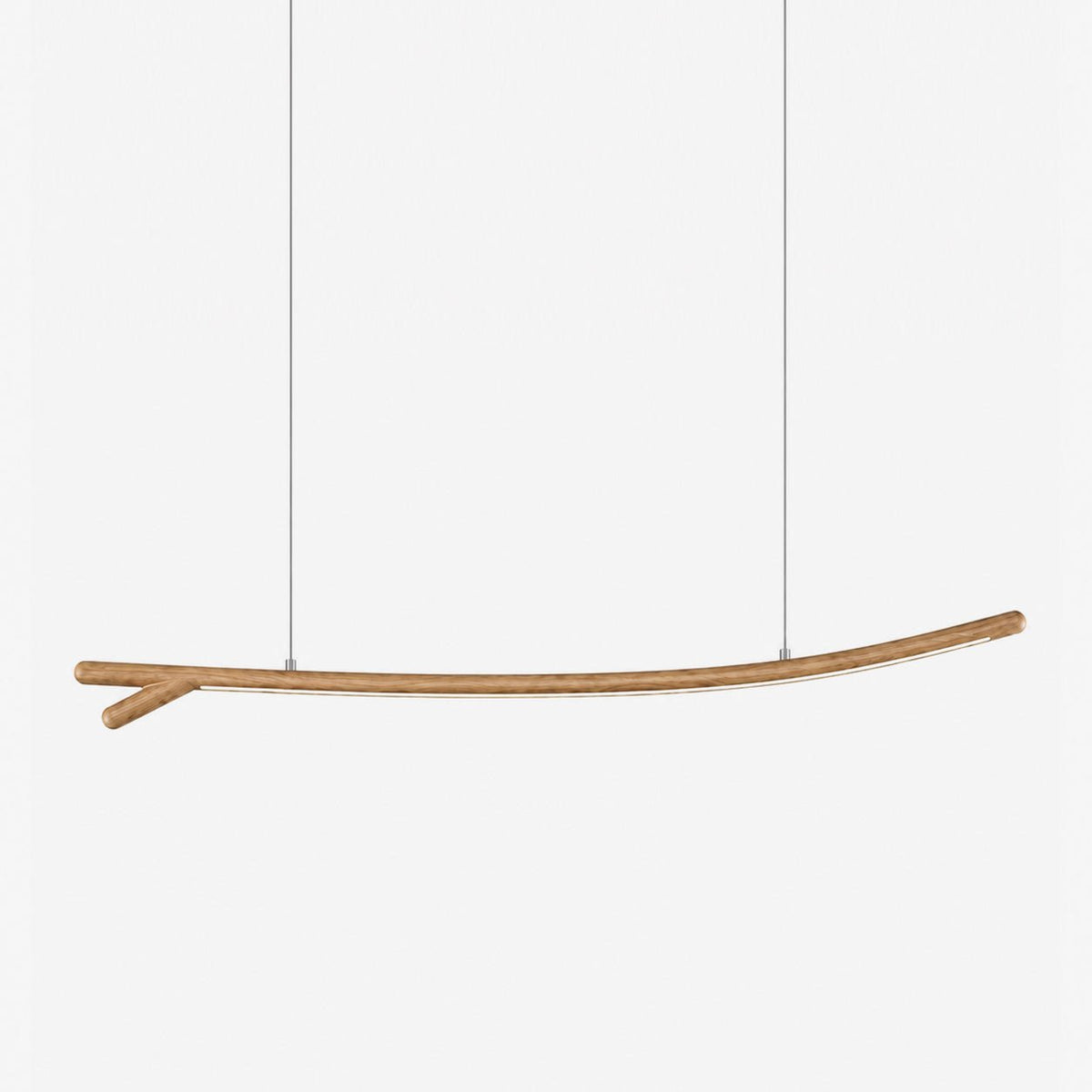 Sylorina Pendelleuchte aus Holz linear