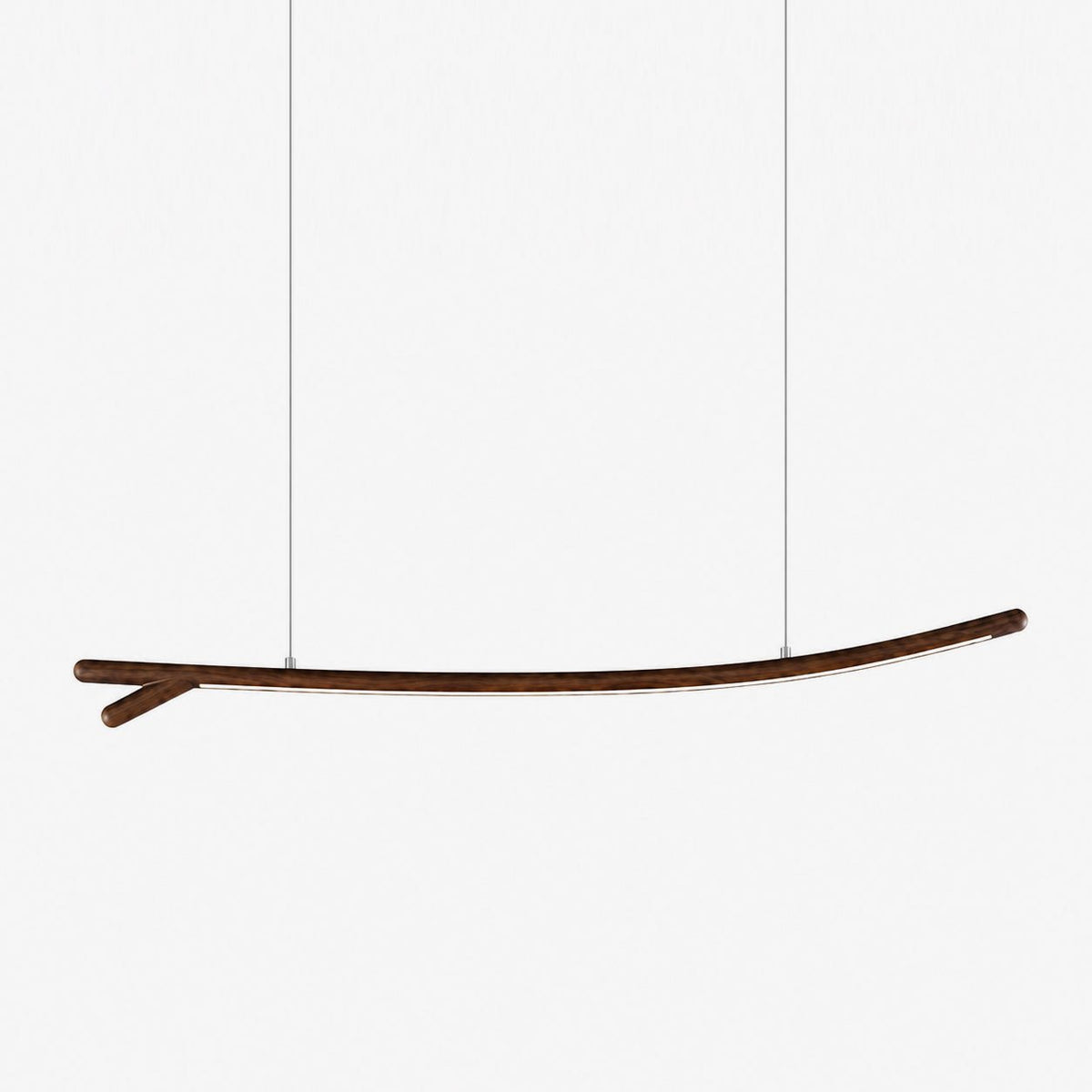 Sylorina Pendelleuchte aus Holz linear