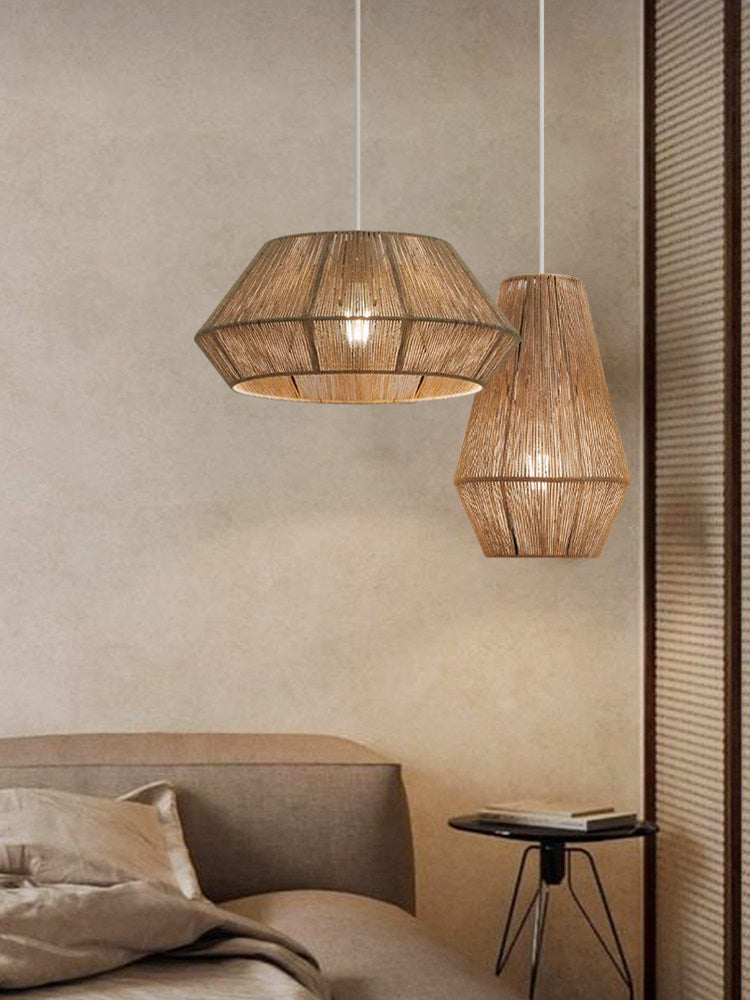 Navenwick Facettierte Seil-Pendelleuchte