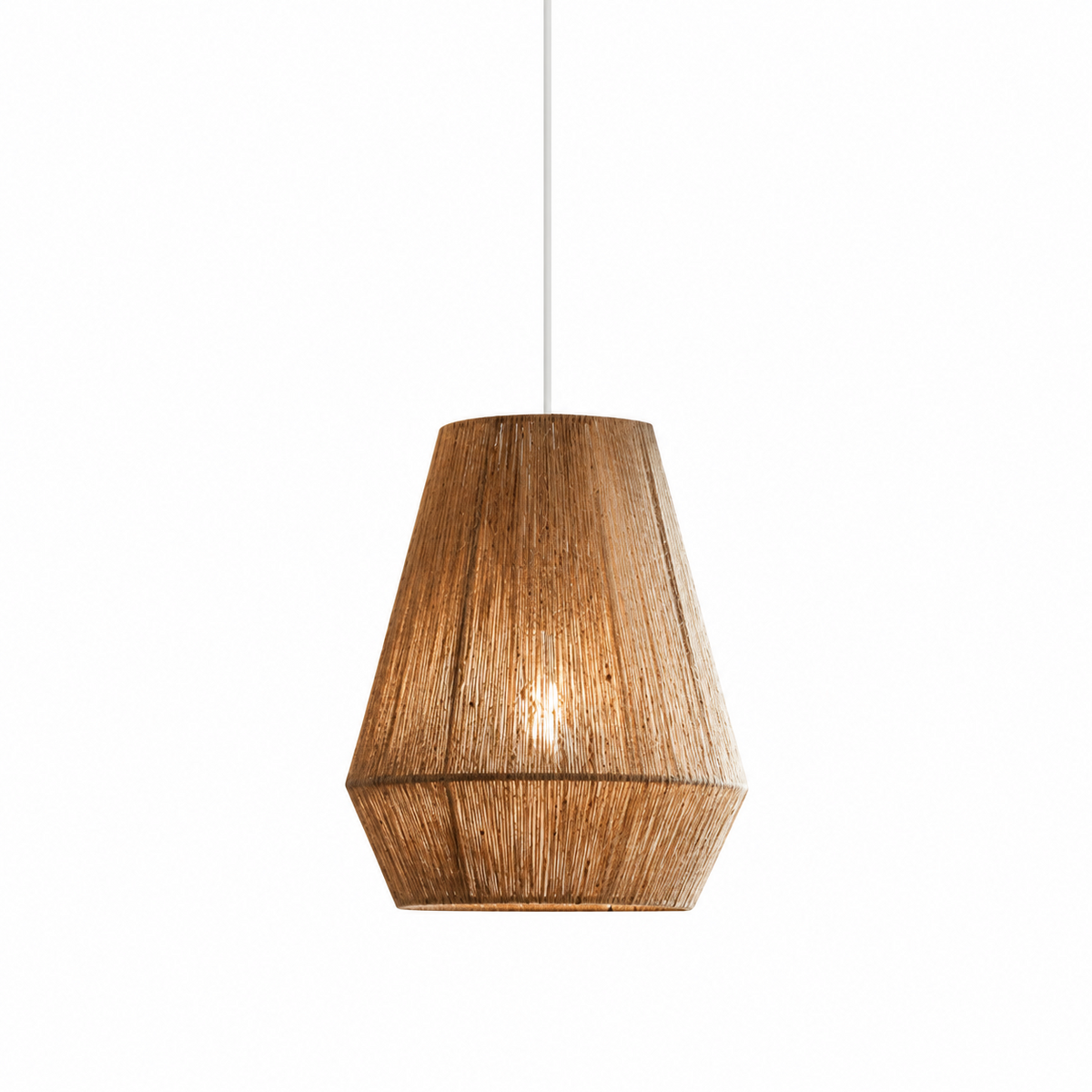 Navenwick Facettierte Seil-Pendelleuchte