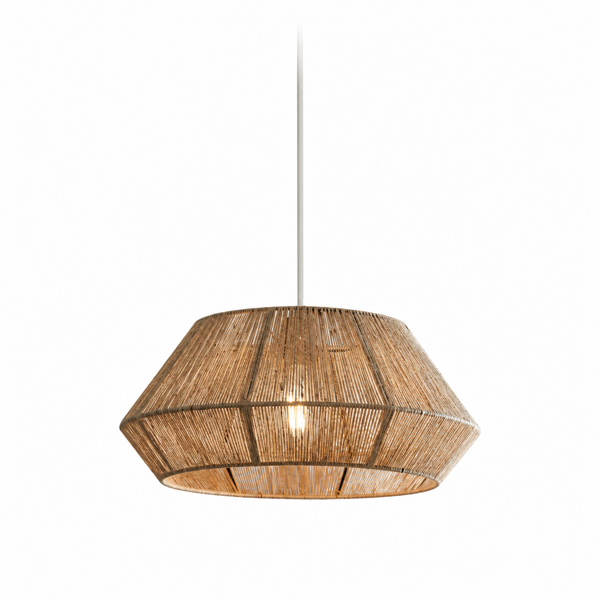 Navenwick Facettierte Seil-Pendelleuchte