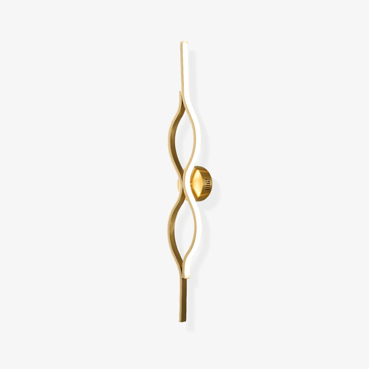 Myvenen Classic Twist Messing-Wandleuchte