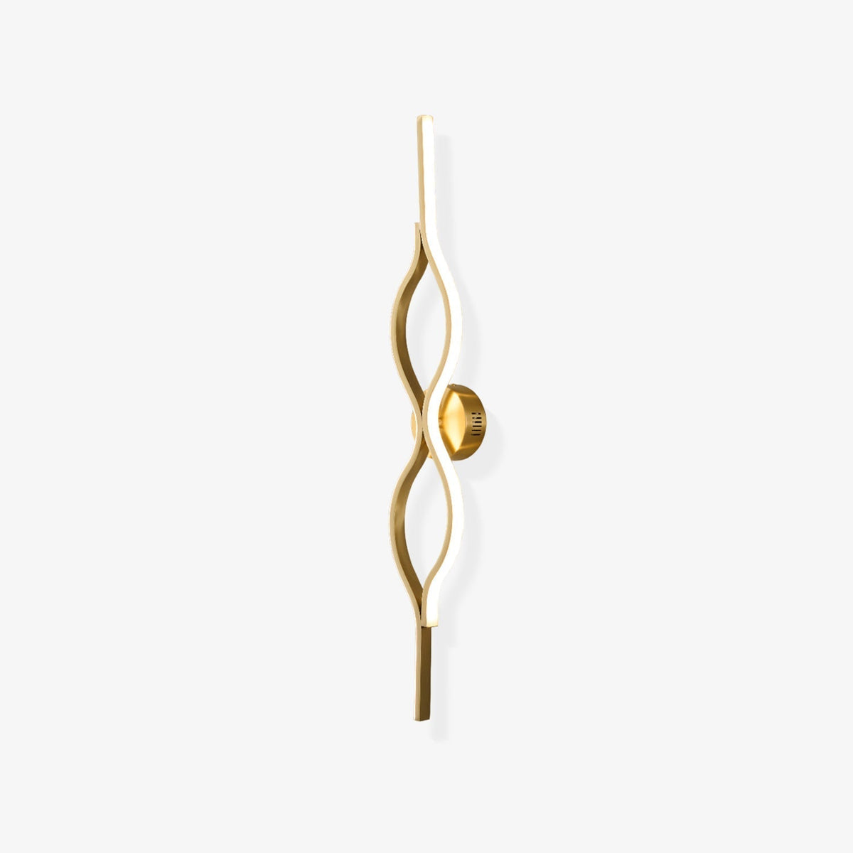 Myvenen Classic Twist Messing-Wandleuchte