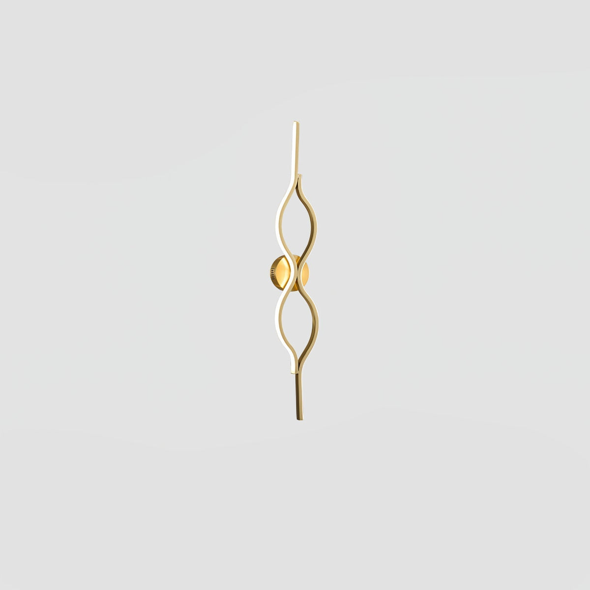 Myvenen Classic Twist Messing-Wandleuchte