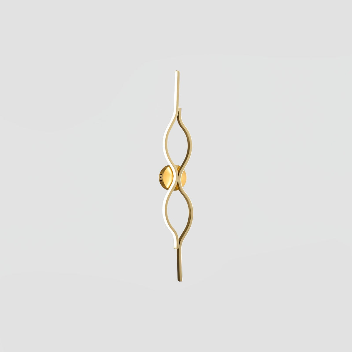 Myvenen Classic Twist Messing-Wandleuchte