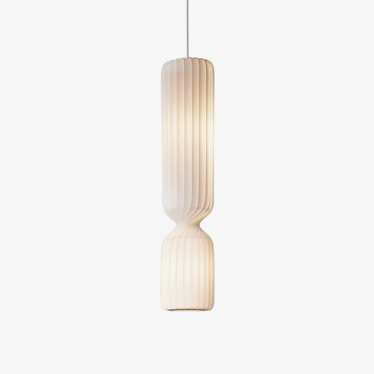 Twist Minimalistische Pendelleuchte aus PVC