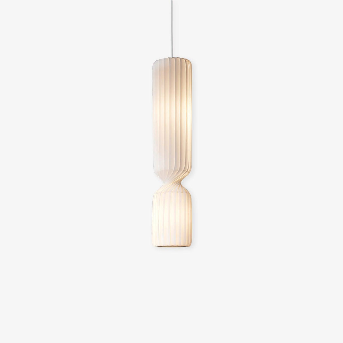 Twist Minimalistische Pendelleuchte aus PVC