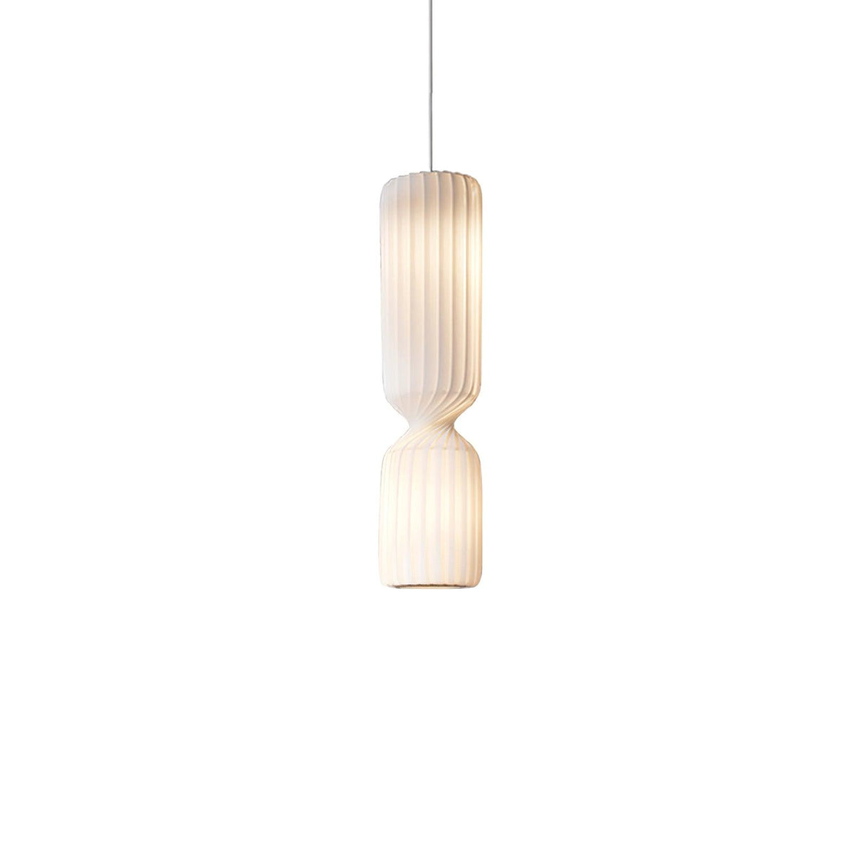 Twist Minimalistische Pendelleuchte aus PVC