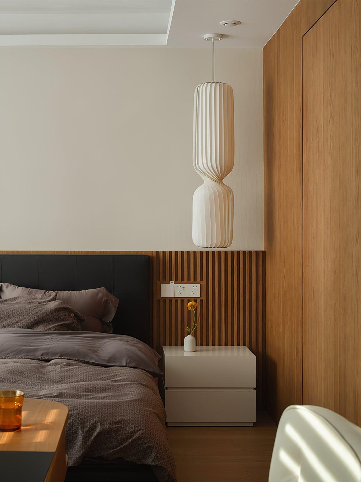 Twist Minimalistische Pendelleuchte aus PVC