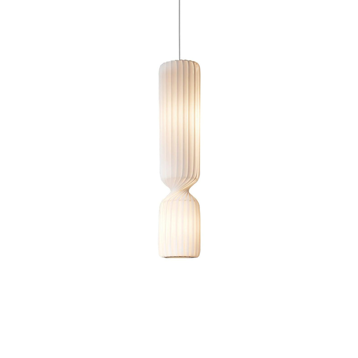 Twist Minimalistische Pendelleuchte aus PVC