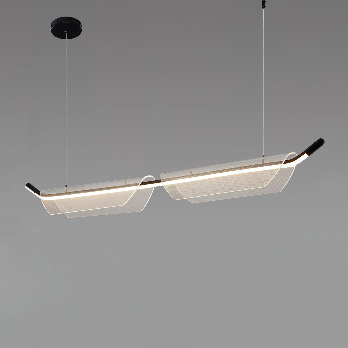Vire Acryl-Minimalistische Pendelleuchte