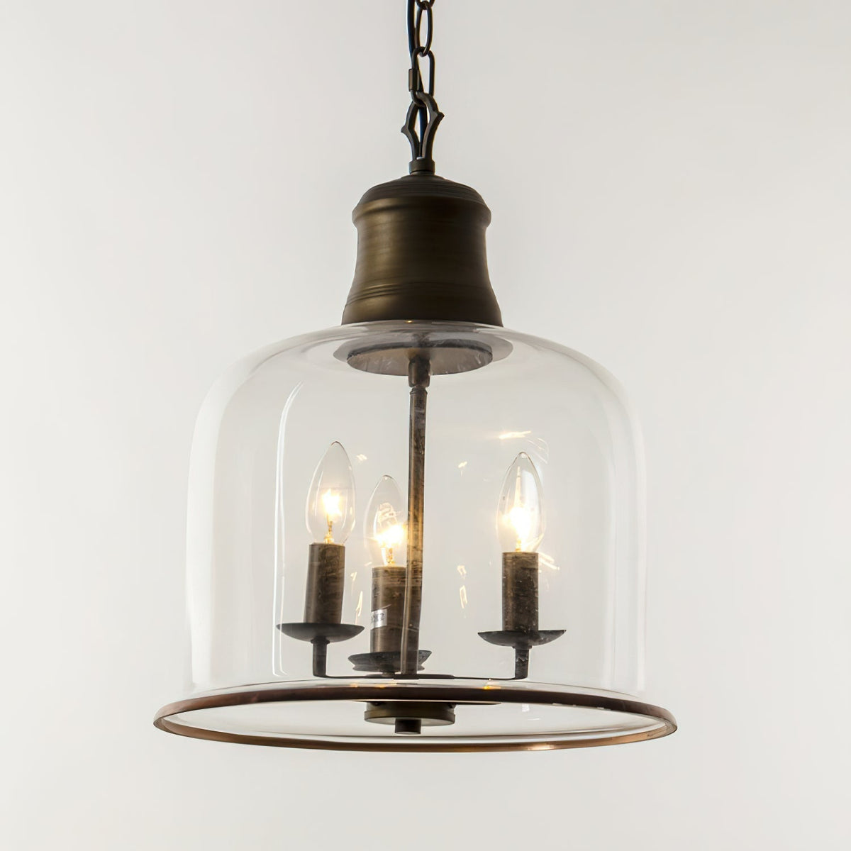 Celaniella Vintage Elegance Pendelleuchte aus Glas