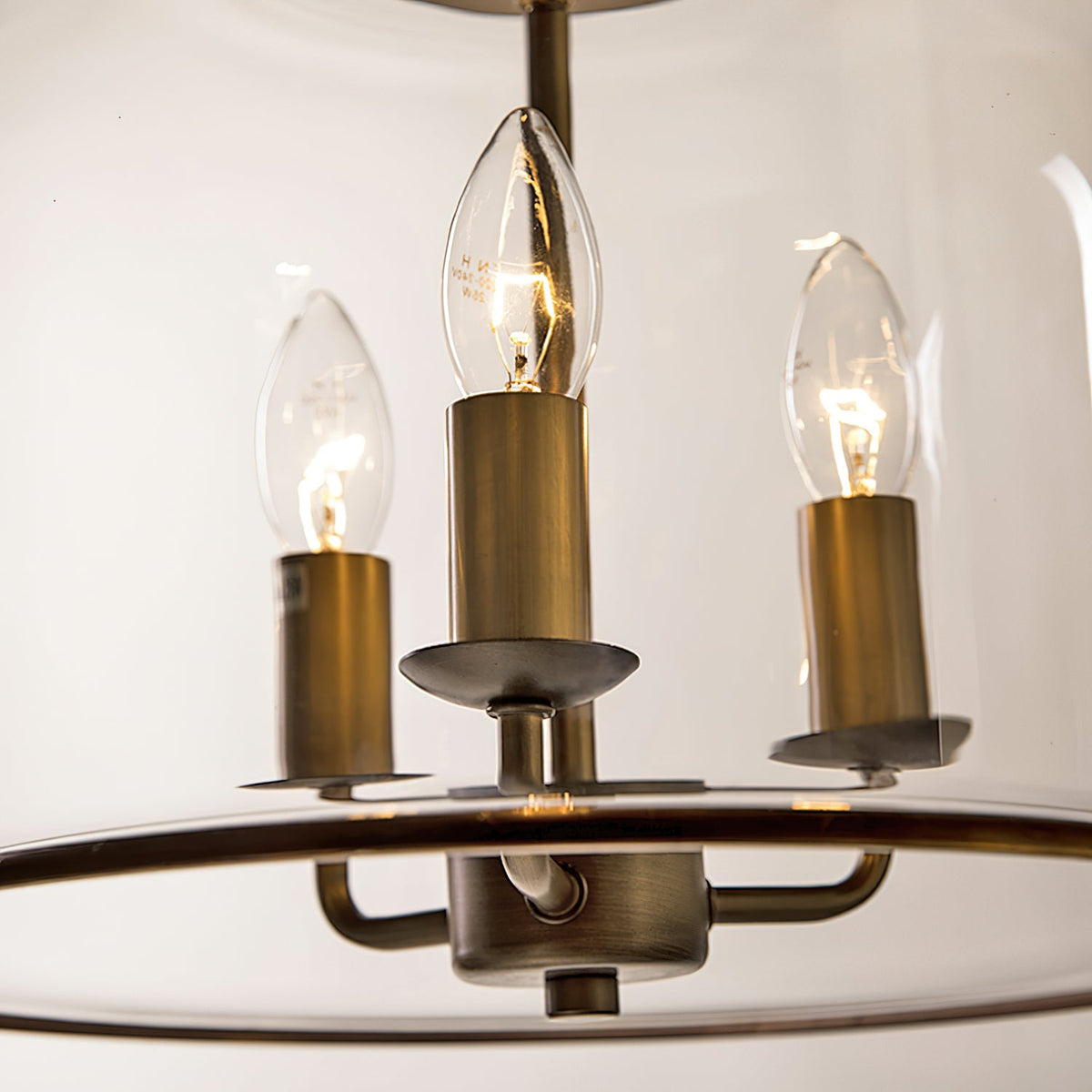 Celaniella Vintage Elegance Pendelleuchte aus Glas