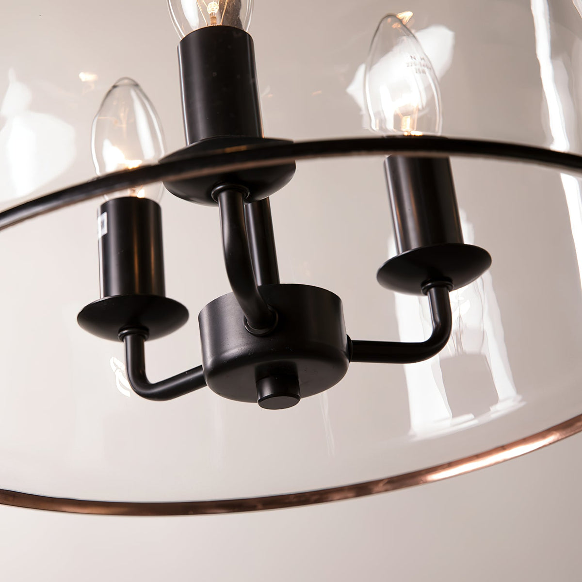 Celaniella Vintage Elegance Pendelleuchte aus Glas