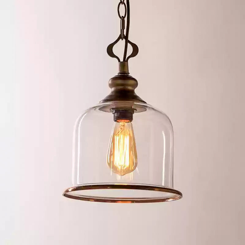 Celaniella Vintage Elegance Pendelleuchte aus Glas