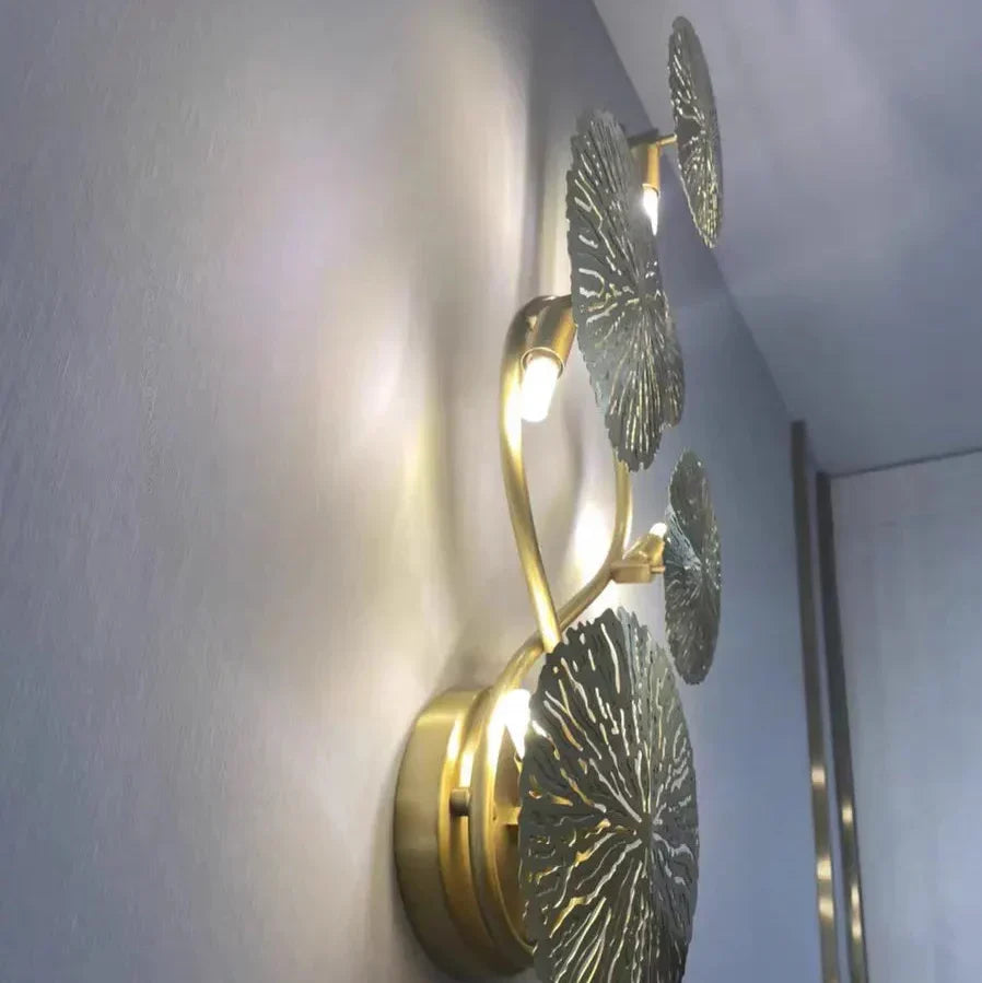 Veya Lotusblatt-Wandlampe