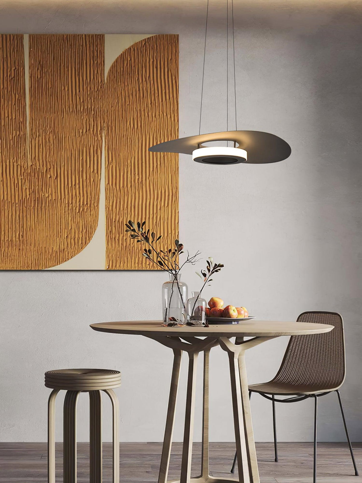 Woka Pendelleuchte Aluminium UFO-Ring Minimalistisch