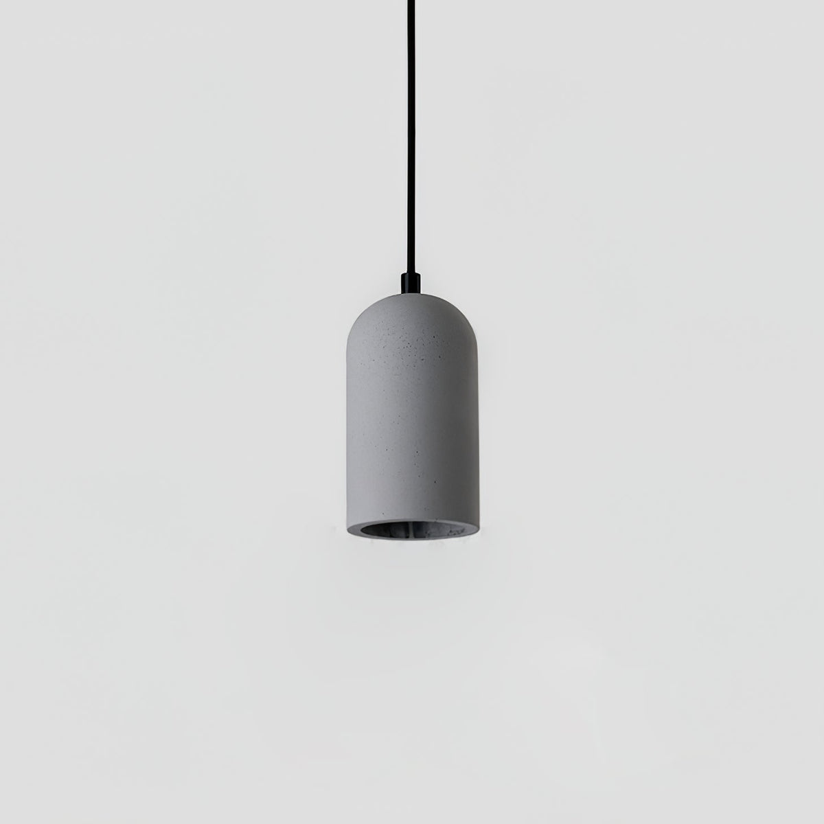Brol Terrazzo Pendelleuchte im Industrie-Stil in Beton grau