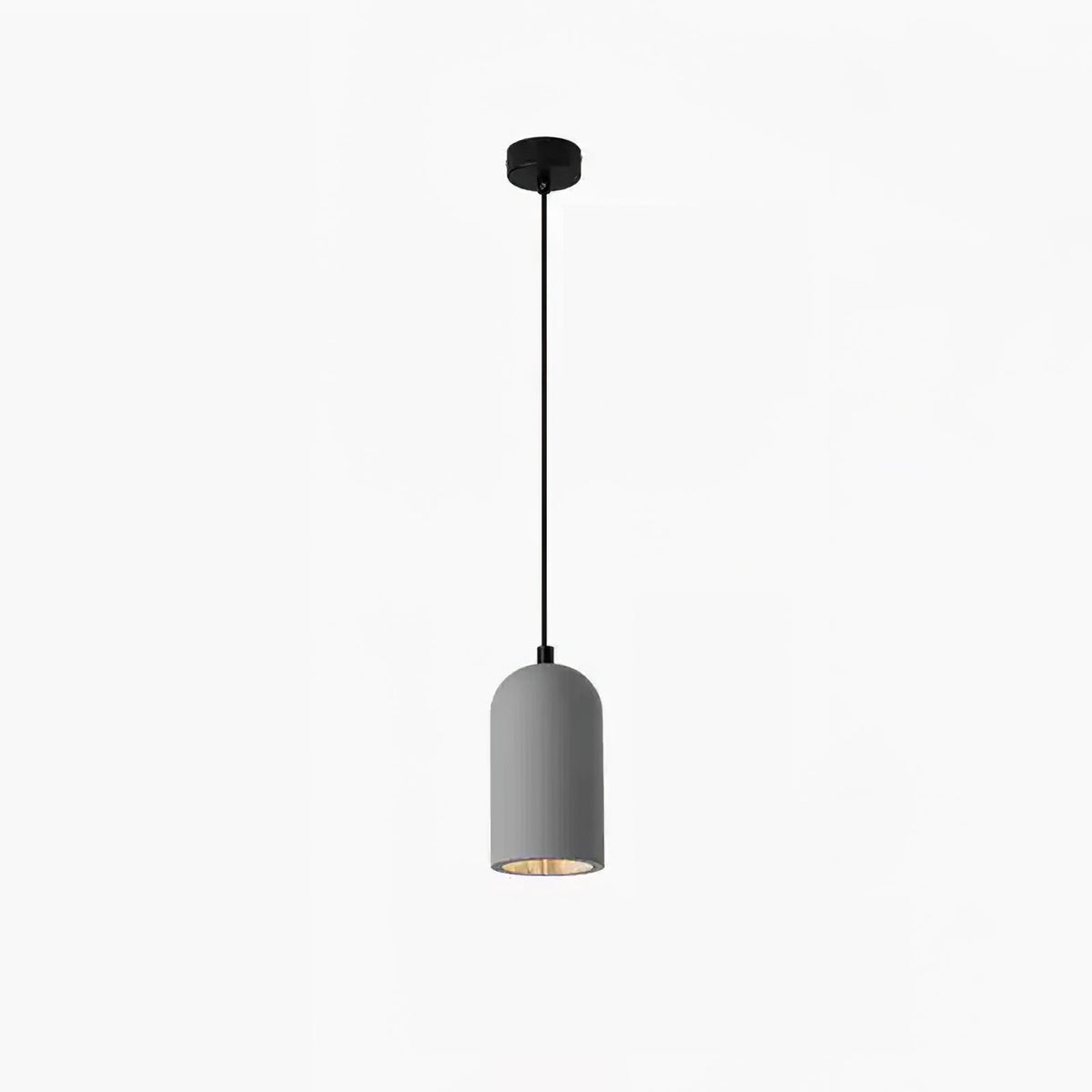 Brol Terrazzo Pendelleuchte im Industrie-Stil in Beton grau