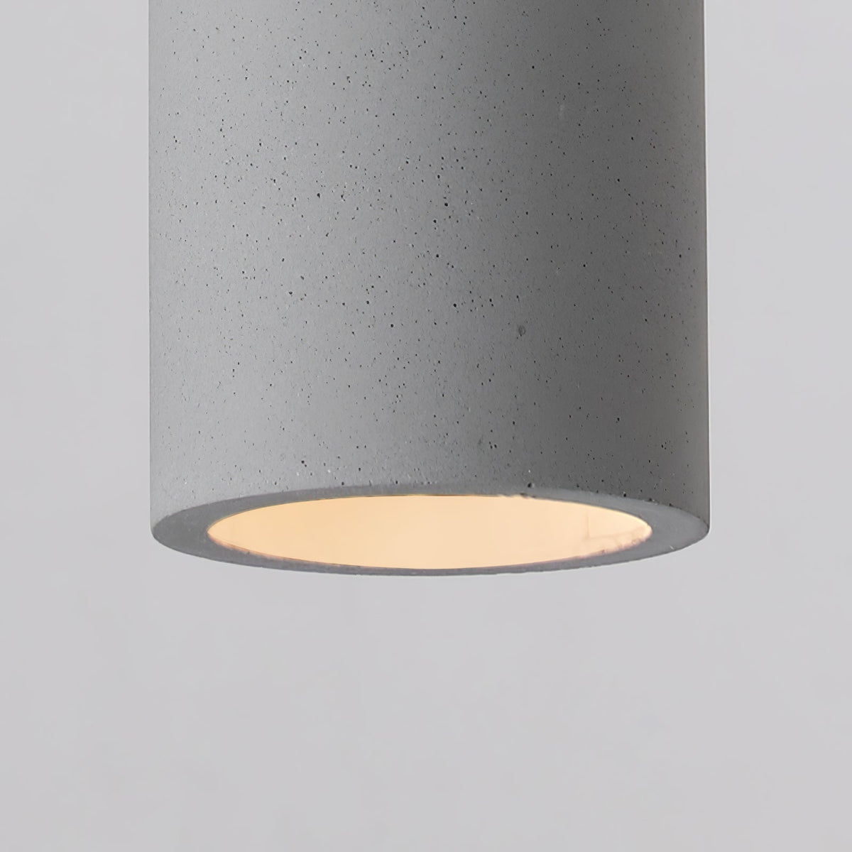 Brol Terrazzo Pendelleuchte im Industrie-Stil in Beton grau