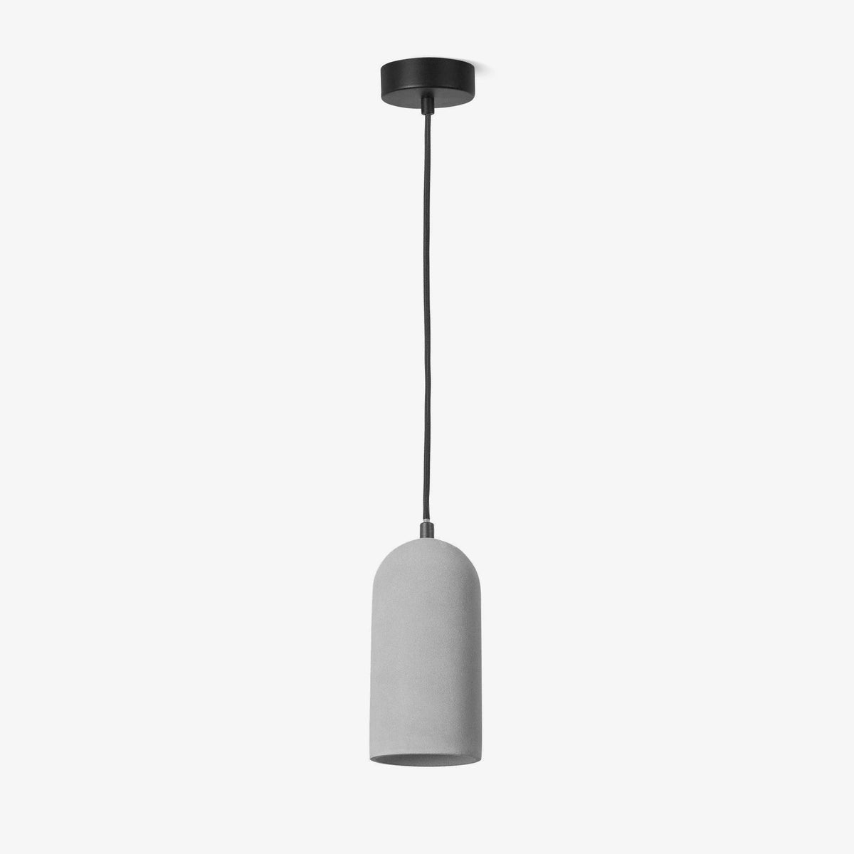 Brol Terrazzo Pendelleuchte im Industrie-Stil in Beton grau