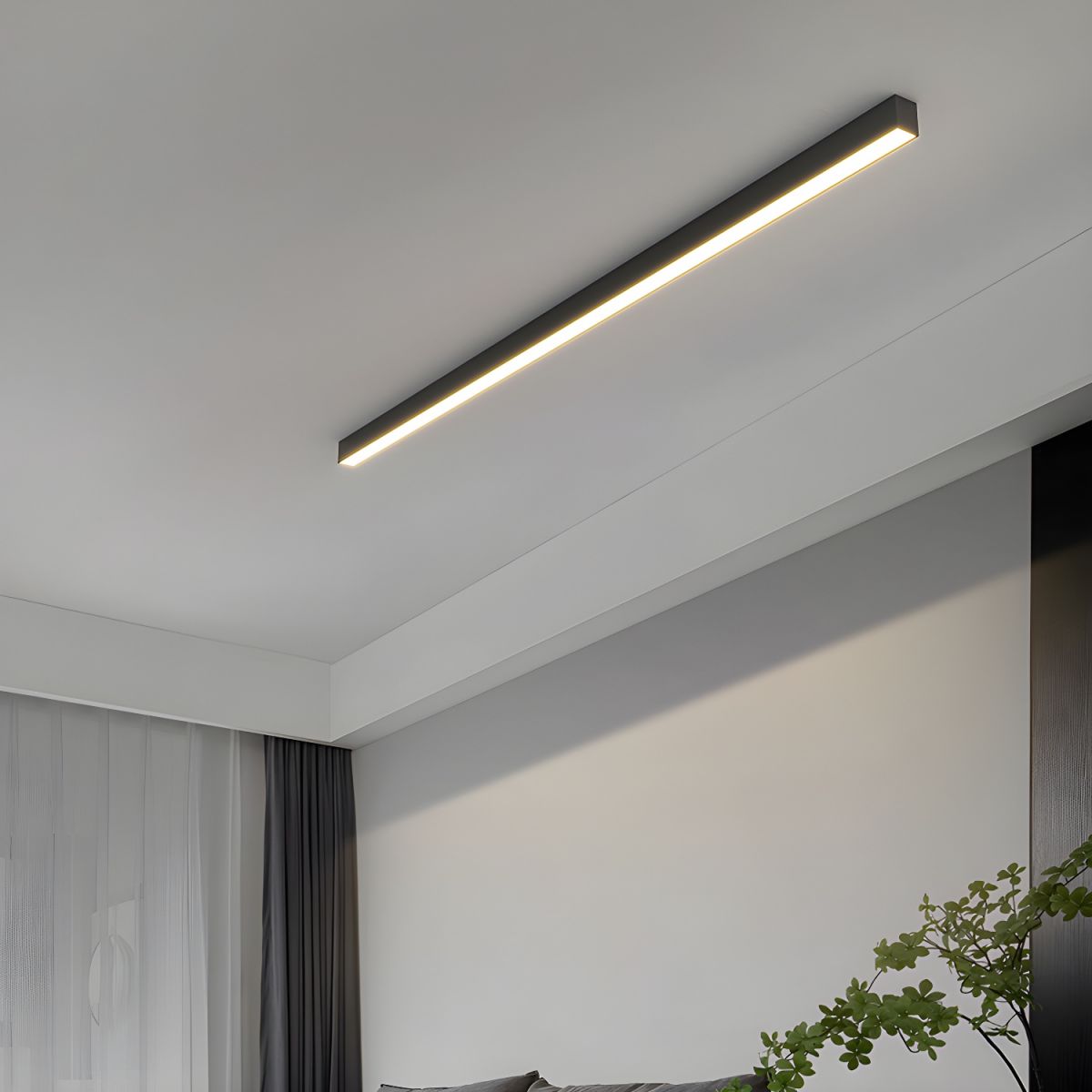 Somino Deckenleuchte Linear Ultra Slim Minimalistisch Funktional