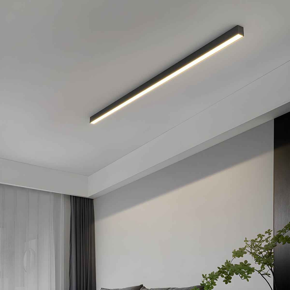Somino Deckenleuchte Linear Ultra Slim Minimalistisch Funktional