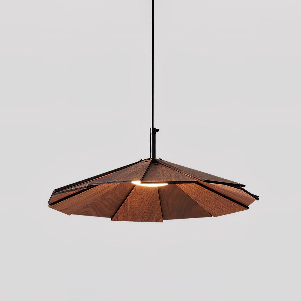 Woodura Pendelleuchte aus Naturholz