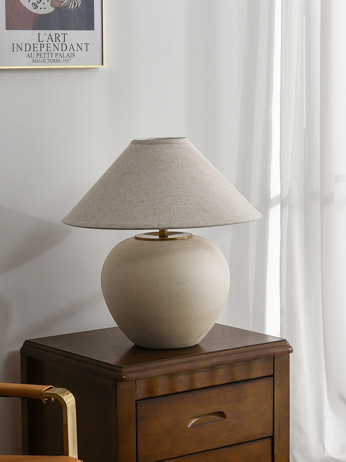 Etalis Keramik-Tischlampe