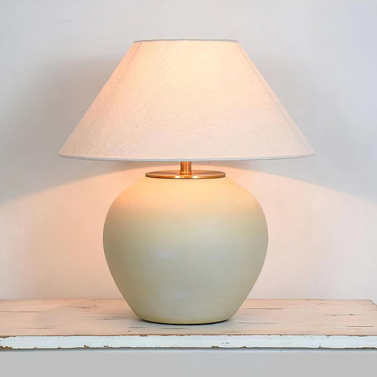 Etalis Keramik-Tischlampe