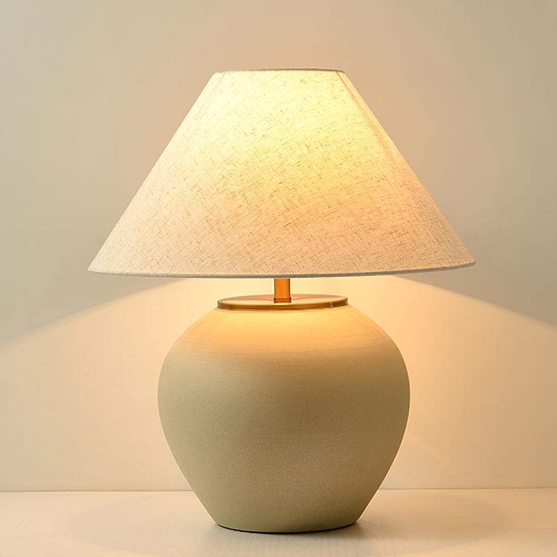 Etalis Keramik-Tischlampe