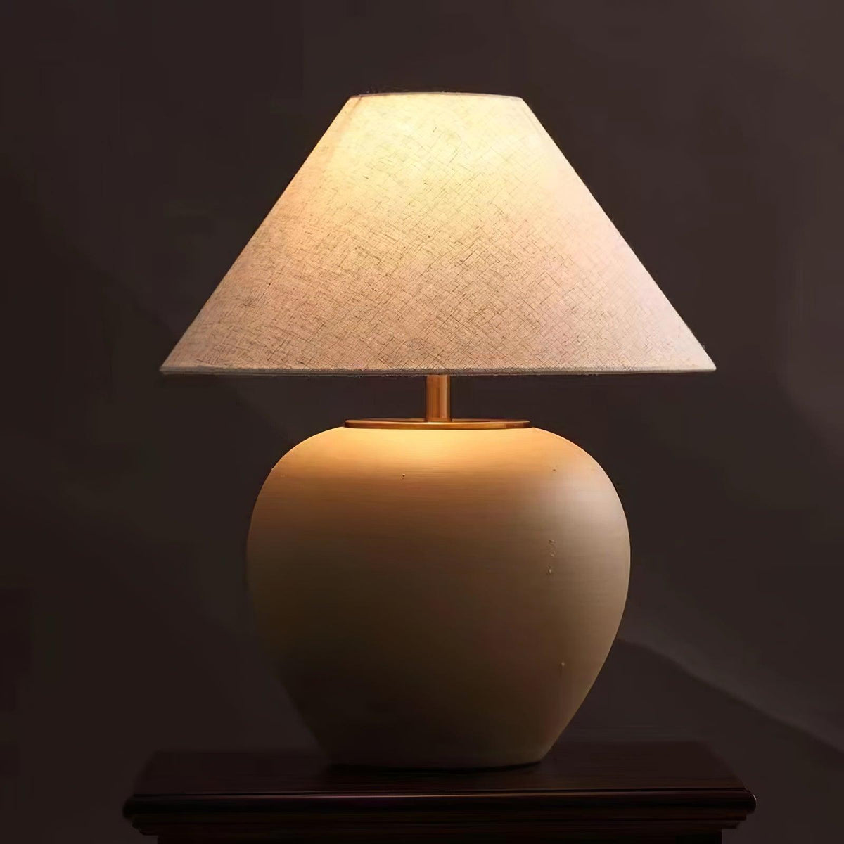 Etalis Keramik-Tischlampe