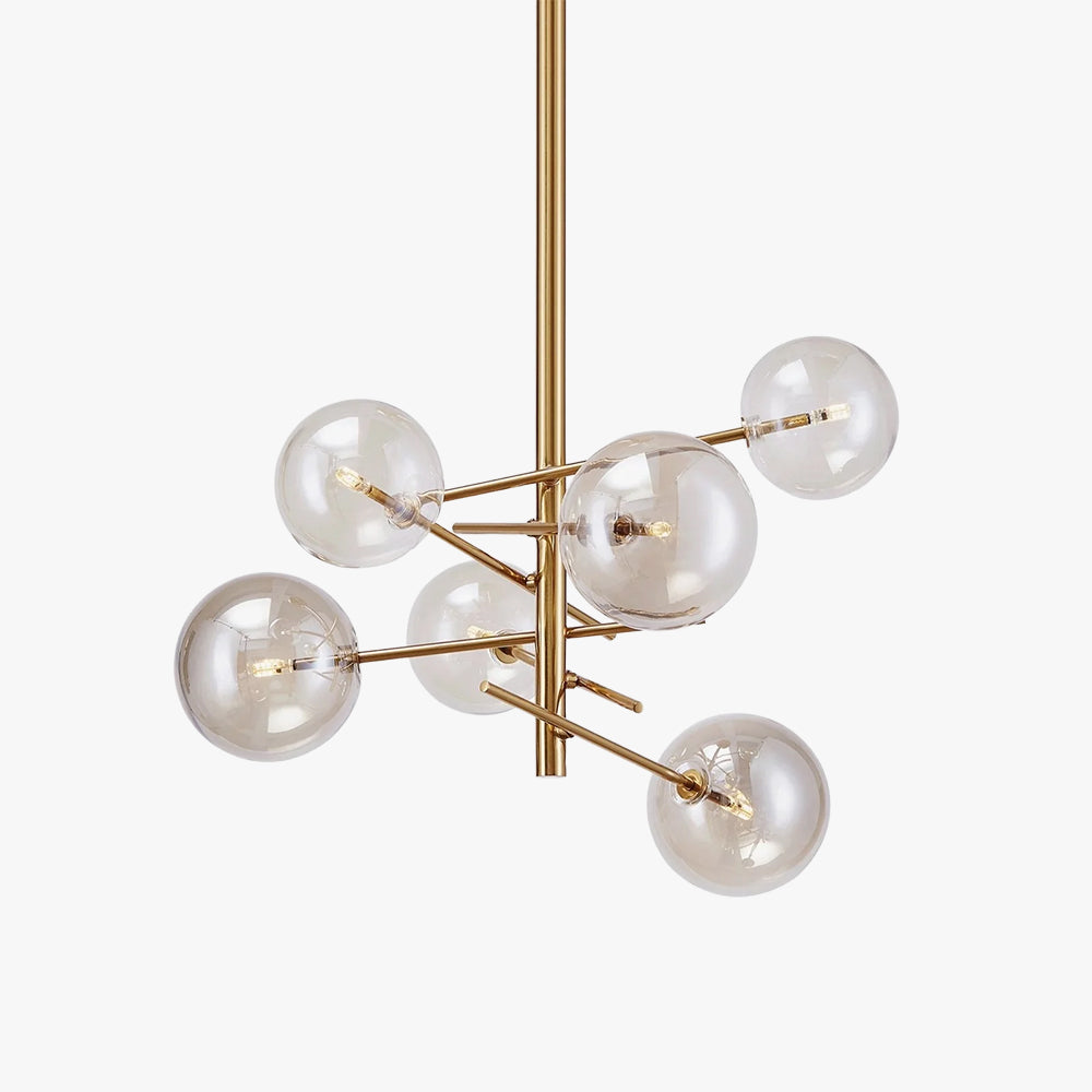 Aveno Kronleuchter LED Kristall transparent