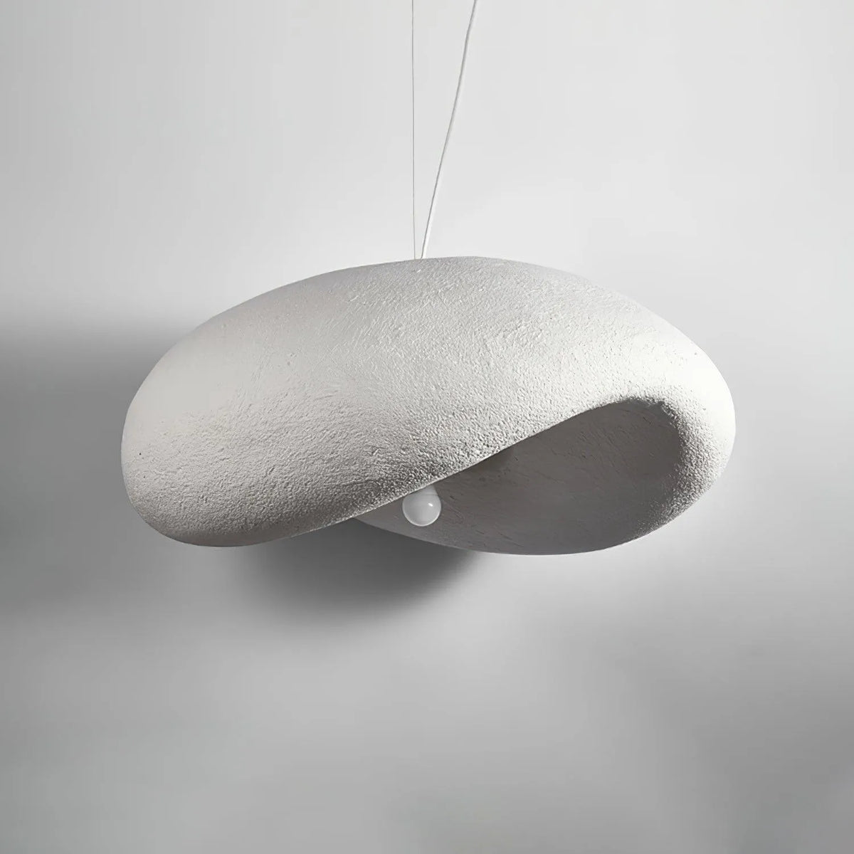 Avi Modern Pendelleuchte Wolken, Weiß, Schlafzimmer