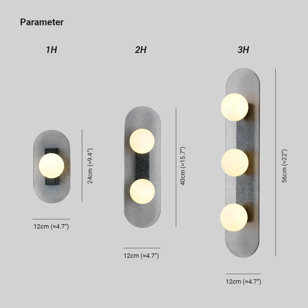 Arderora Wandleuchte Modular Disc Metall