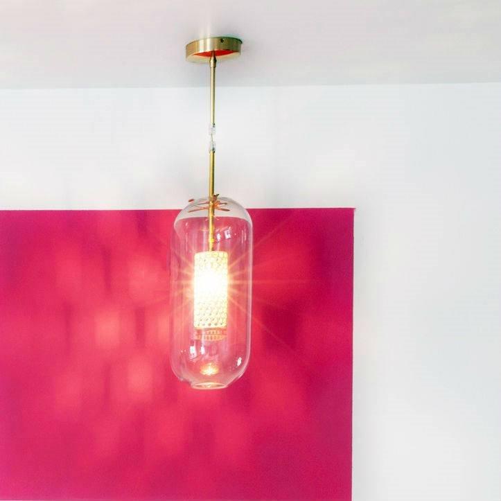 Sypharil Minimalistische Pendelleuchte aus Glas