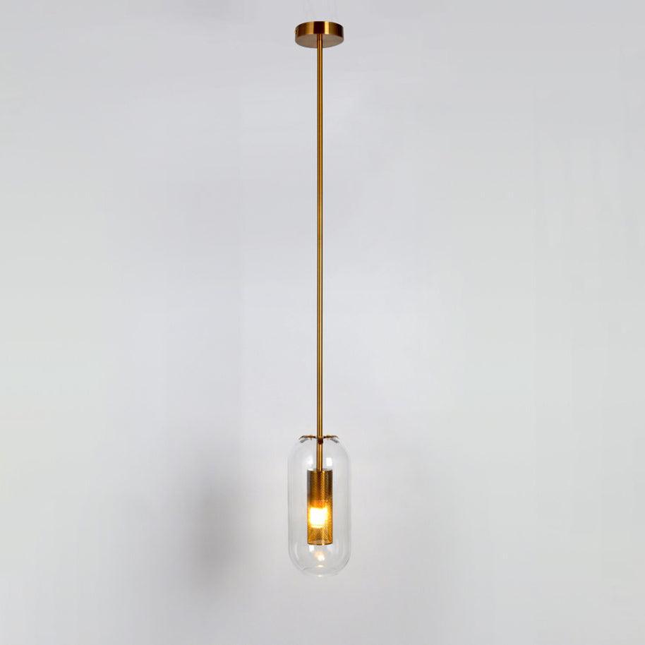 Sypharil Minimalistische Pendelleuchte aus Glas