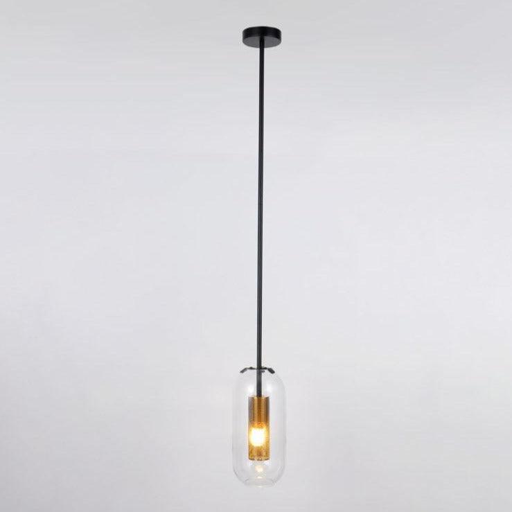 Sypharil Minimalistische Pendelleuchte aus Glas
