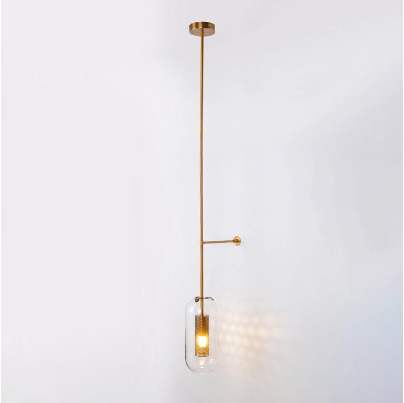 Dae zeitgenössische minimalistische Wandleuchte aus Glas
