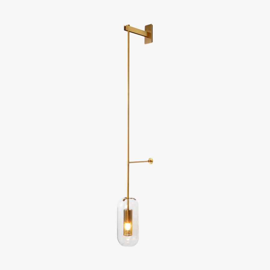 Dae zeitgenössische minimalistische Wandleuchte aus Glas