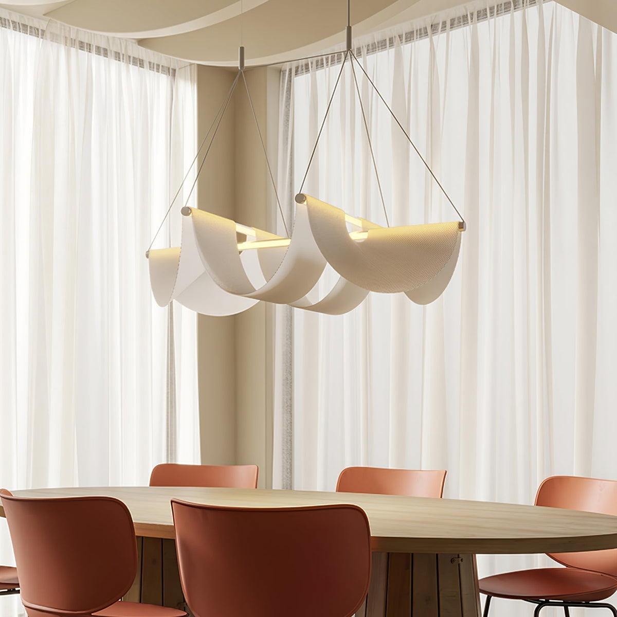 Avenuelle Postmodern Luxus-Ribbon-Pendelleuchte
