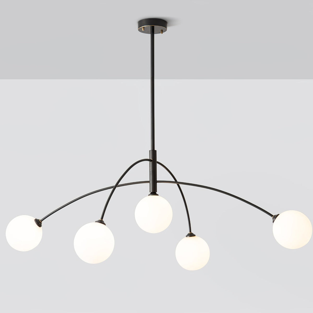 Orieliel Kronleuchter Valentina Arc Messing Elegant