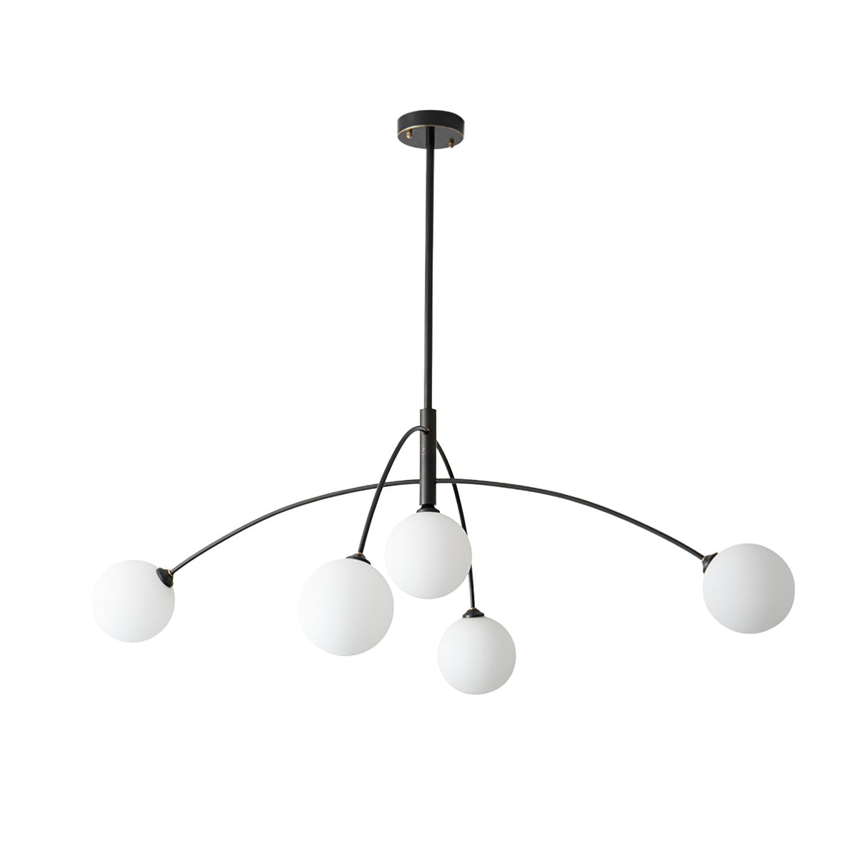 Orieliel Kronleuchter Valentina Arc Messing Elegant