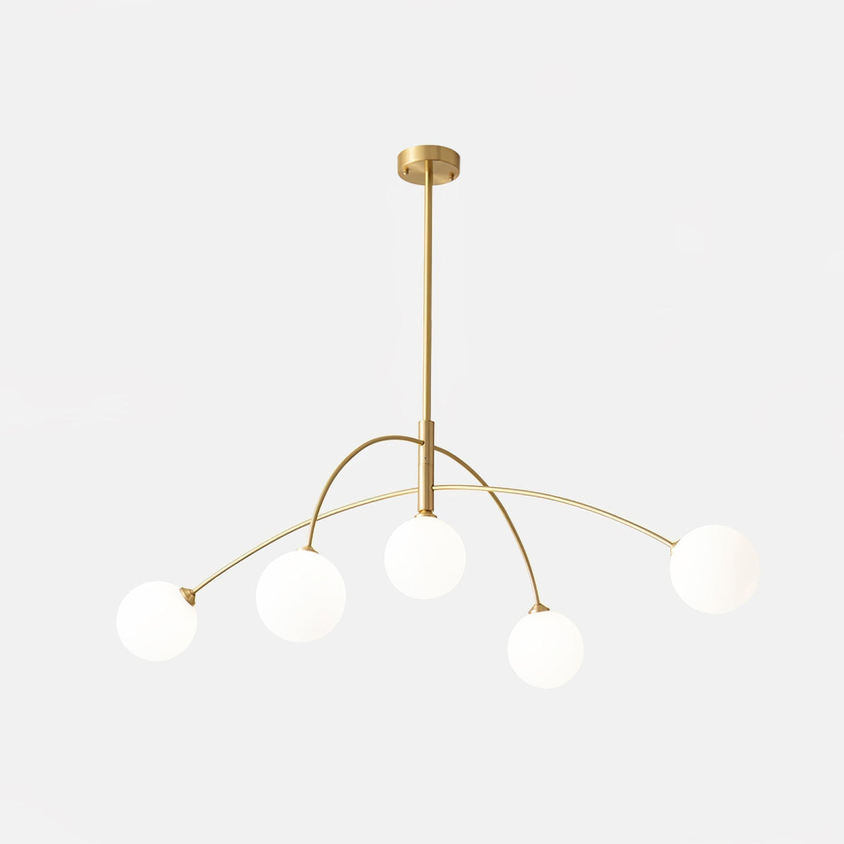 Orieliel Kronleuchter Valentina Arc Messing Elegant